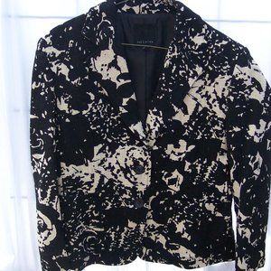 Jacket Blazer Black White S12 Laundry Shelli Segal